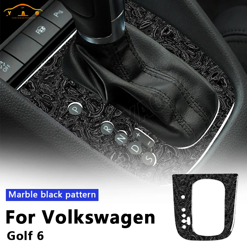 Marble Black Pattern Gear Shift Panel Cover Frame Trim Sticker For Volkswagen Golf 6 Gti R MK6 2008-2012 Car Accessories
Marble Black Pattern Gear Shift Panel Cover Frame Trim Sticker For Volkswagen Golf 6 Gti R MK6 2008-2012 Car Accessories