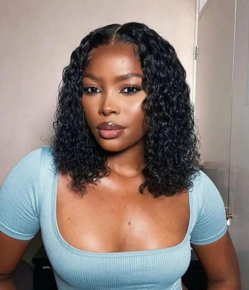 4x4 Curly Bob Wig Human Hair Brazilian hair Curly Lace Closure Wigs Human Hair Short Curly Bob Human Hair Wig 220% Density
4x4 Curly Bob Wig Human Hair Brazilian hair Curly Lace Closure Wigs Human Hair Short Curly Bob Human Hair Wig 220% Density