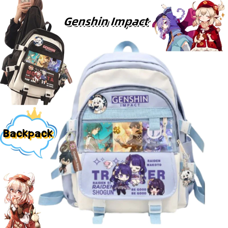 Genshin Impact Klee Game Periphery Cartoon Cute Backpack High Value Large Capacity Backpack for Junior High School Students
Genshin Impact Klee Game Periphery Cartoon Cute Backpack High Value Large Capacity Backpack for Junior High School Students