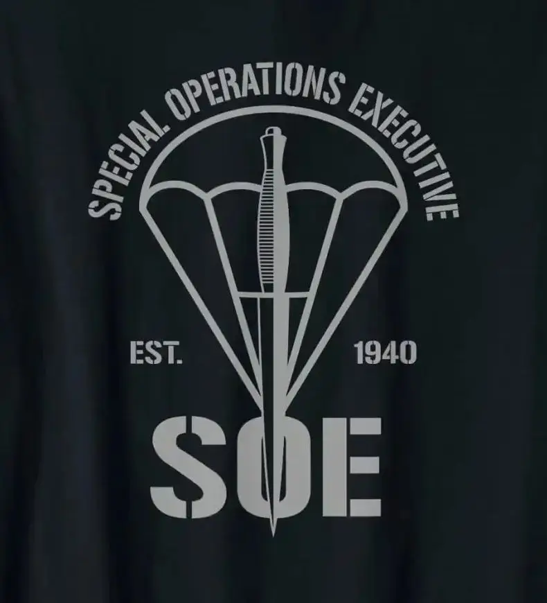 British WW2 Special Operations Executive (SOE) Men T-Shirt Short Sleeve Casual 100% Cotton O-Neck Summer TShirt
British WW2 Special Operations Executive (SOE) Men T-Shirt Short Sleeve Casual 100% Cotton O-Neck Summer TShirt
