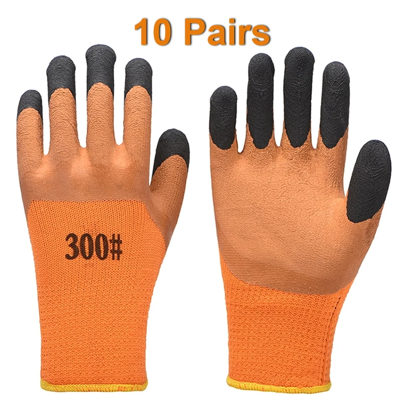 Winter Latex Work Gloves Men, Fleece Lined Rubber Coated Non-Slip, Waterproof Wear-resistant Safety Thermal Gloves Construction 
Winter Latex Work Gloves Men, Fleece Lined Rubber Coated Non-Slip, Waterproof Wear-resistant Safety Thermal Gloves Construction
