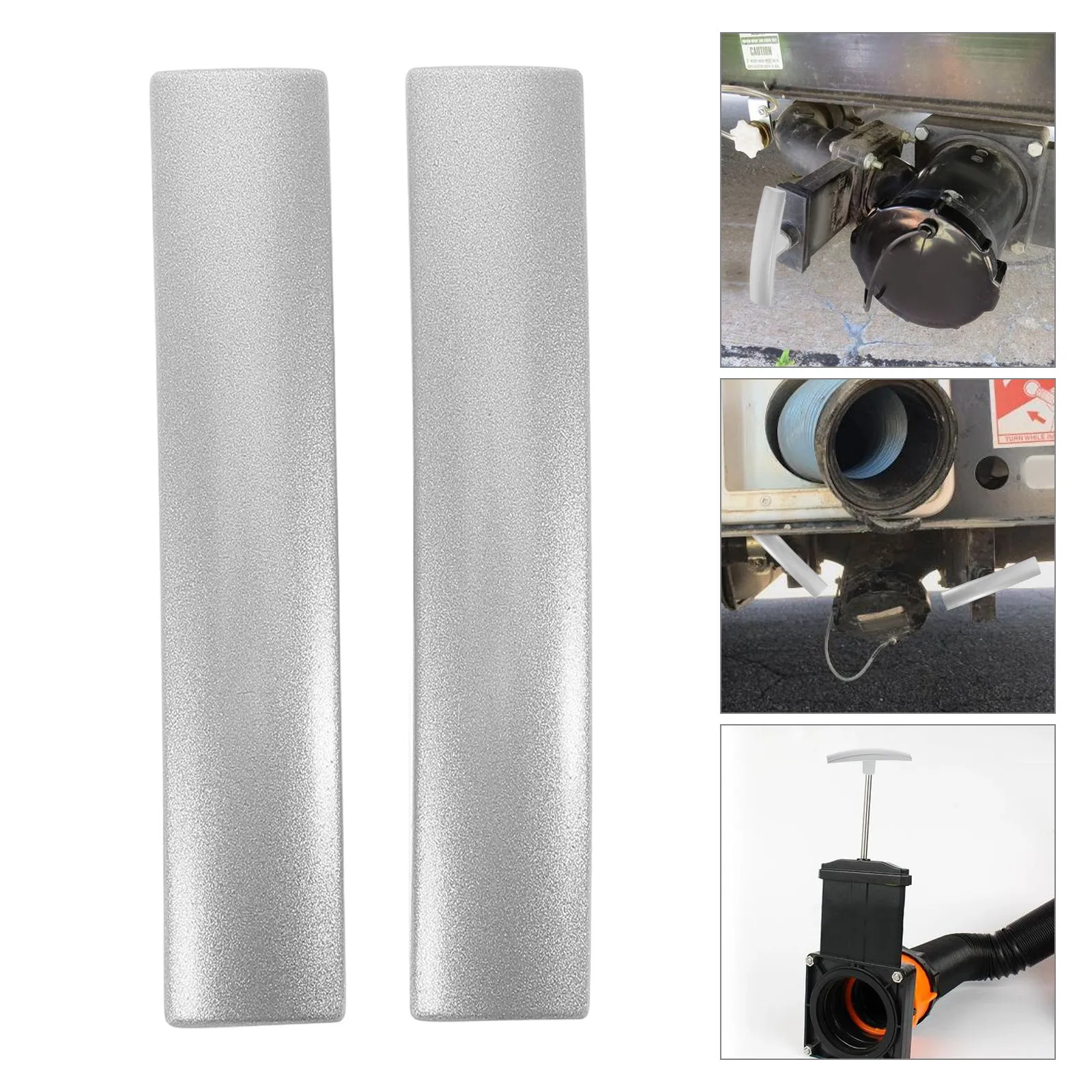 2pcs Aluminum T Handle For Waste Valves Rv Sewer Valve Replacement Camper Door Handles Tank Gate Valve Extension
2pcs Aluminum T Handle For Waste Valves Rv Sewer Valve Replacement Camper Door Handles Tank Gate Valve Extension