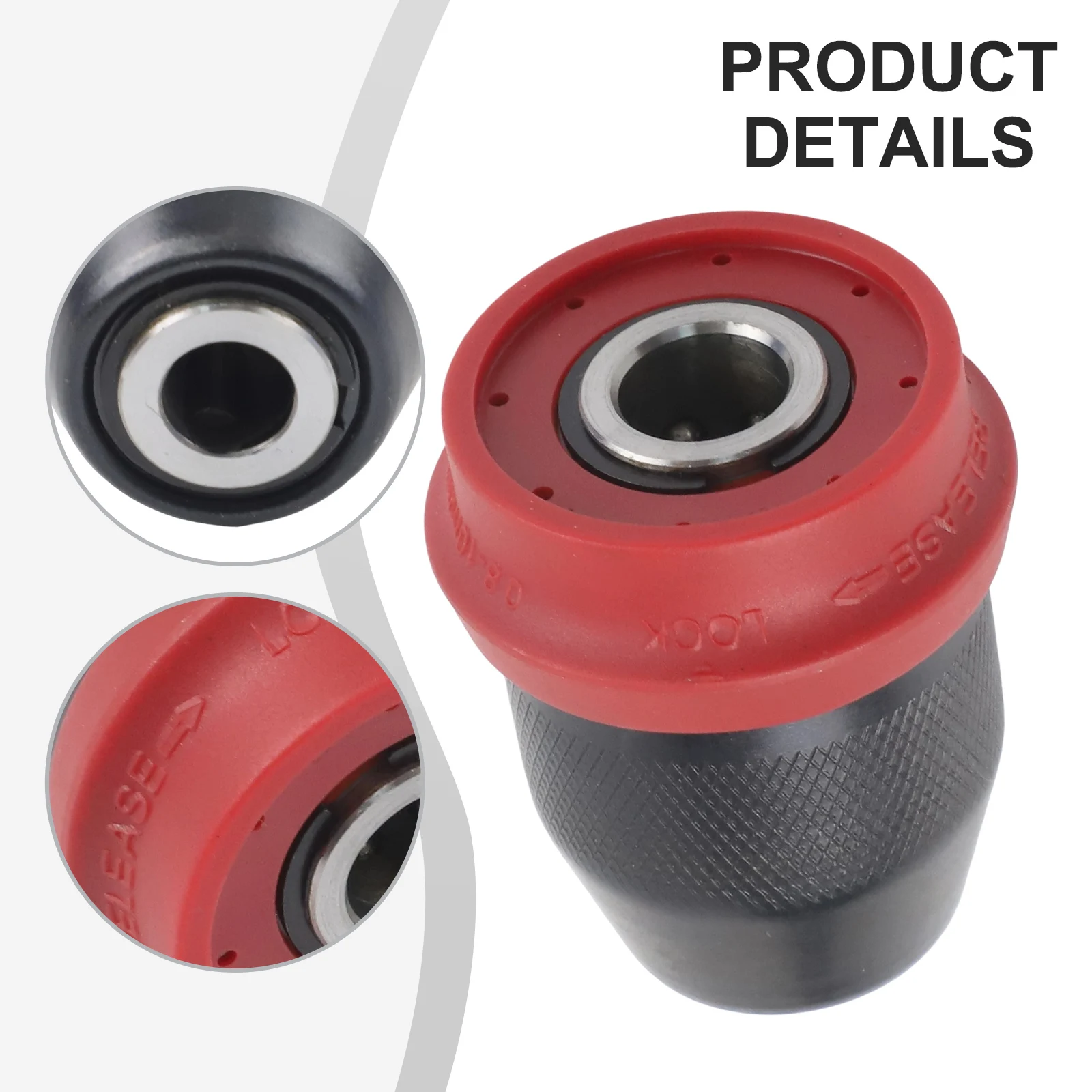 Быстросменный сверлильный патрон 10 мм, диапазон зажима 0,8-10 мм, стальной адаптер HRC60, патрон для сверла, отвертки, метчика, аксессуары
Быстросменный сверлильный патрон 10 мм, диапазон зажима 0,8-10 мм, стальной адаптер HRC60, патрон для сверла, отвертки, метчика, аксессуары