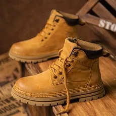 Top-grain pig leather fashionable workwear ankle boots tenis masculino men shoes кроссовки мужские sneakers men
Top-grain pig leather fashionable workwear ankle boots tenis masculino men shoes кроссовки мужские sneakers men