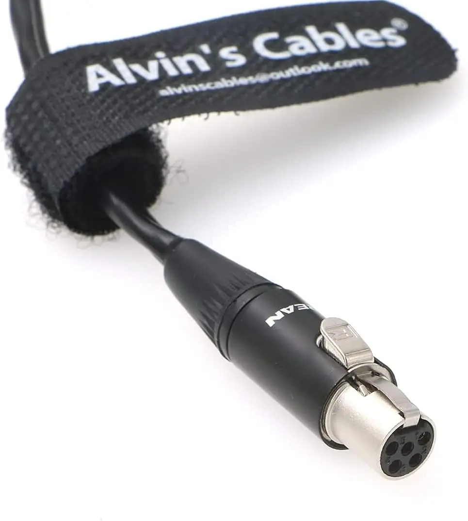Ta5f to 3.5mm Jack TRS Audio-Cable for Lectrosonics-DCHR-Receiver to Camera Alvin’s Cables 20cm|8inches
Ta5f to 3.5mm Jack TRS Audio-Cable for Lectrosonics-DCHR-Receiver to Camera Alvin’s Cables 20cm|8inches