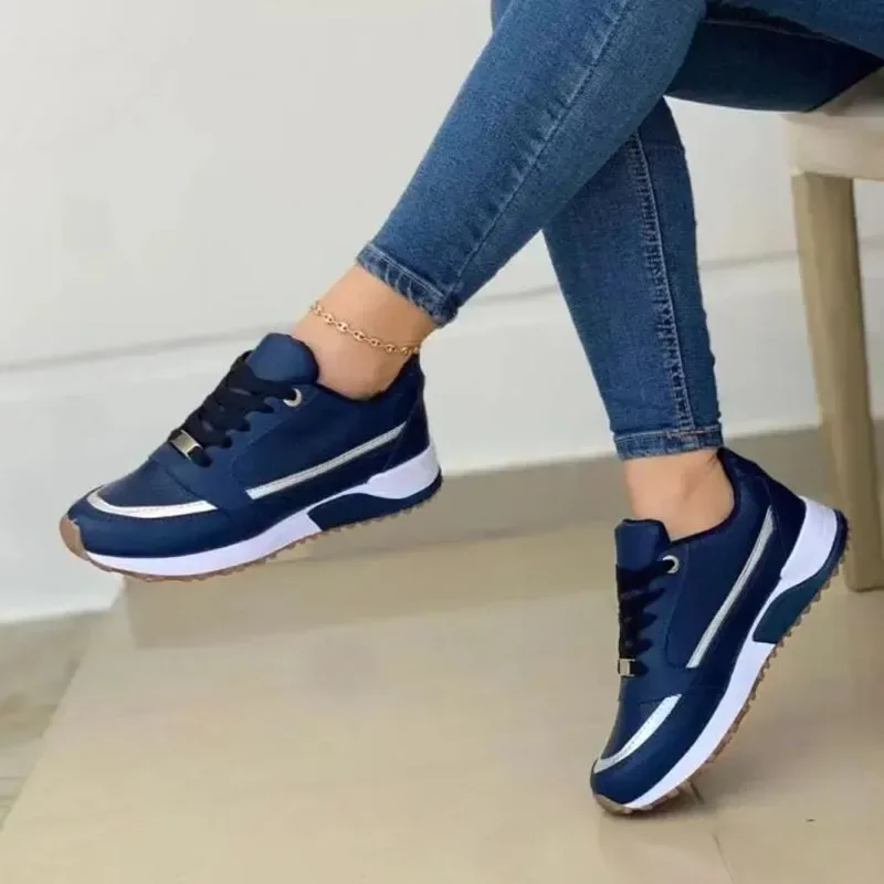 Women Sneakers Casual Shoes Sport Lace Up Flat Woman Footwear Breathable Female Vulcanized Shoes Running women shoes
Women Sneakers Casual Shoes Sport Lace Up Flat Woman Footwear Breathable Female Vulcanized Shoes Running women shoes