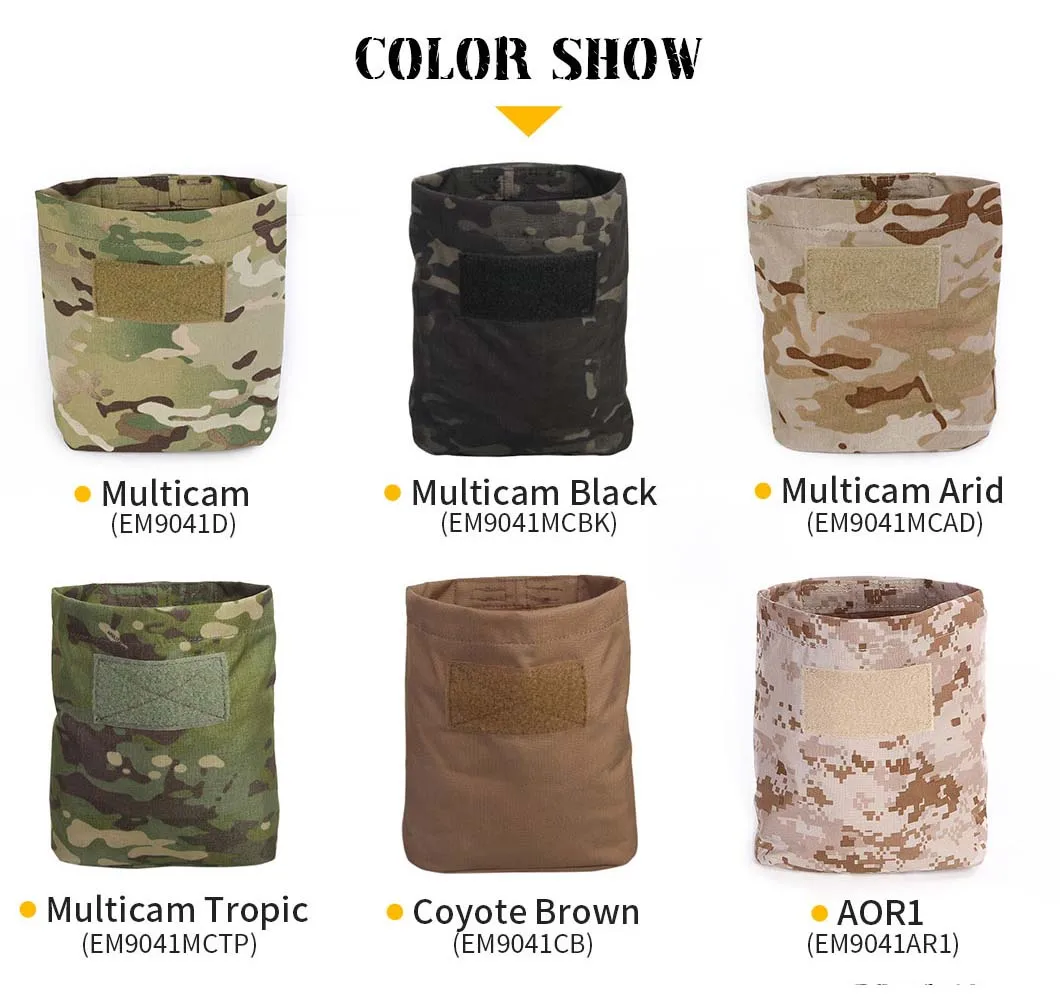 Emersongear Tactical Folding Pouch Magazine Recycle Pouch Hiking Airsoft Waist Bag EM9041
Emersongear Tactical Folding Pouch Magazine Recycle Pouch Hiking Airsoft Waist Bag EM9041