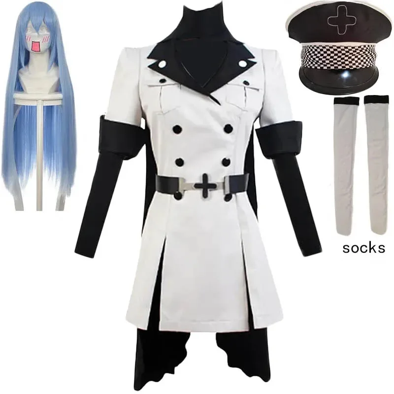 Cosplay Anime Esdeath Empire Cosplay Costume Manga General Uniform with Hat Socks for Halloween Outfits Esdeath Empire Outfits
Cosplay Anime Esdeath Empire Cosplay Costume Manga General Uniform with Hat Socks for Halloween Outfits Esdeath Empire Outfits