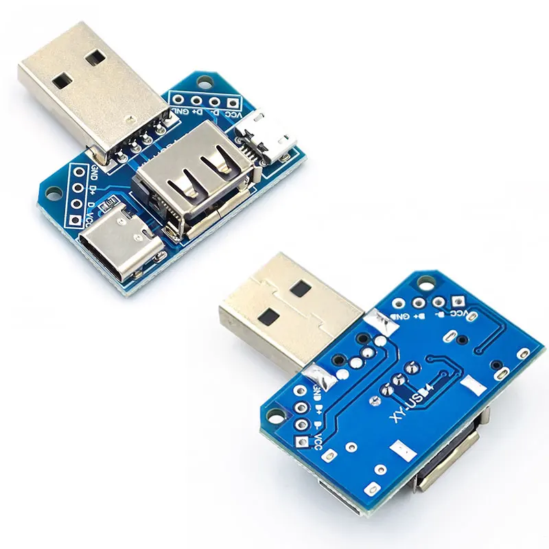 USB Male Connector / MINI MICRO USB to DIP Adapter female connector 2.54 Connector B Type-C USB2.0 3.0 Female PCB Converter
USB Male Connector / MINI MICRO USB to DIP Adapter female connector 2.54 Connector B Type-C USB2.0 3.0 Female PCB Converter
