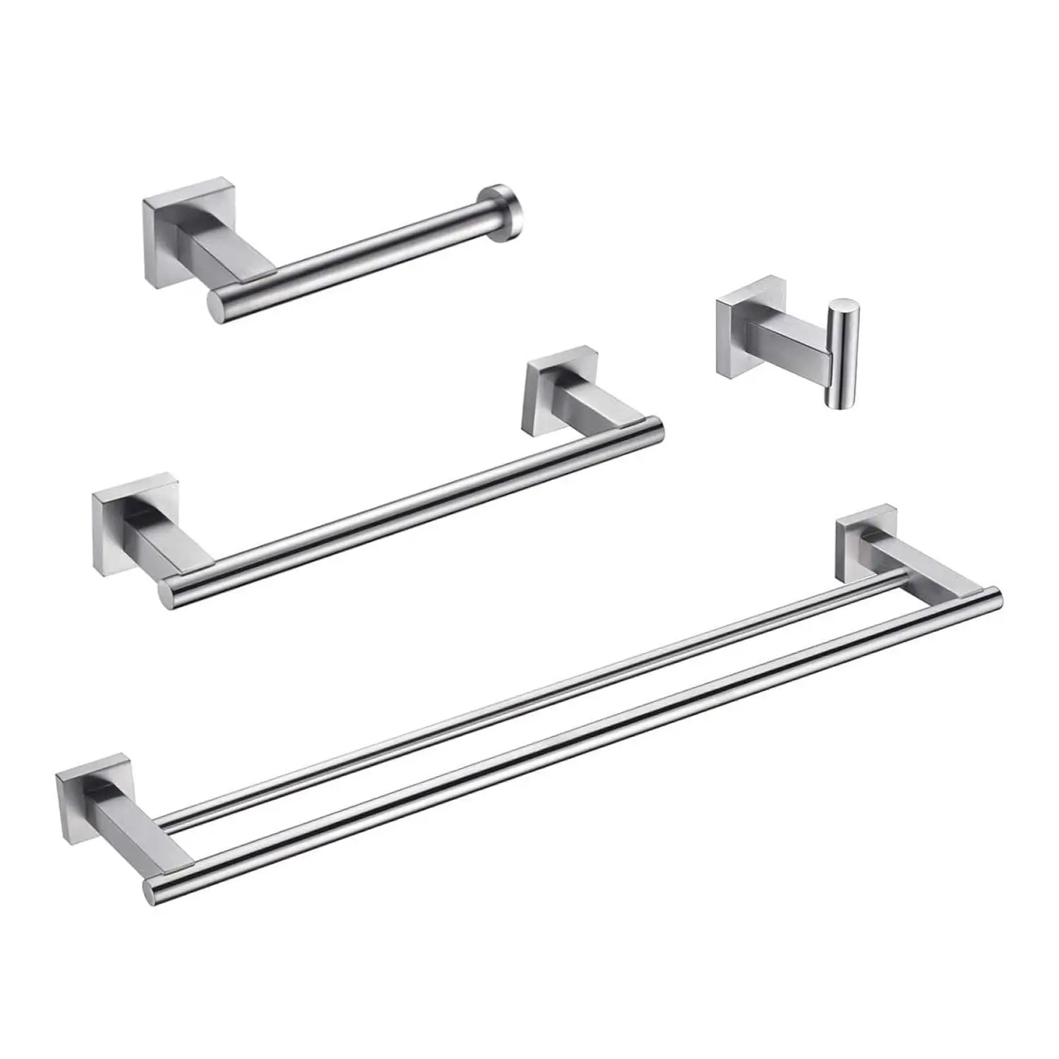 Stainless Steel Towel Rack Shelf Rod Bathroom Storage Organizer Brushed 3pcs Set,Customized
Stainless Steel Towel Rack Shelf Rod Bathroom Storage Organizer Brushed 3pcs Set,Customized