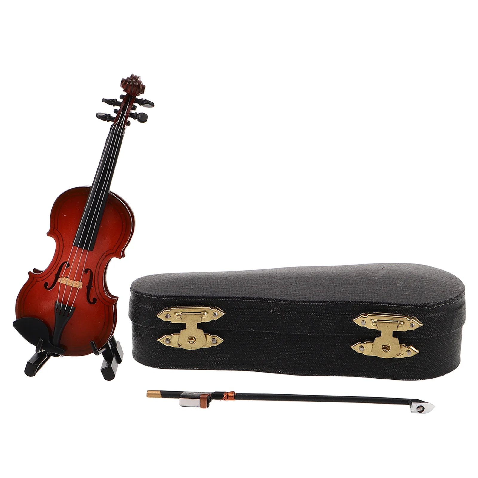 Mini Wood Violin 12Cm Tiny Musical Instrument Ornament Decorative Miniature Violin Case Bow Desktop Decor Miniature Instruments
Mini Wood Violin 12Cm Tiny Musical Instrument Ornament Decorative Miniature Violin Case Bow Desktop Decor Miniature Instruments