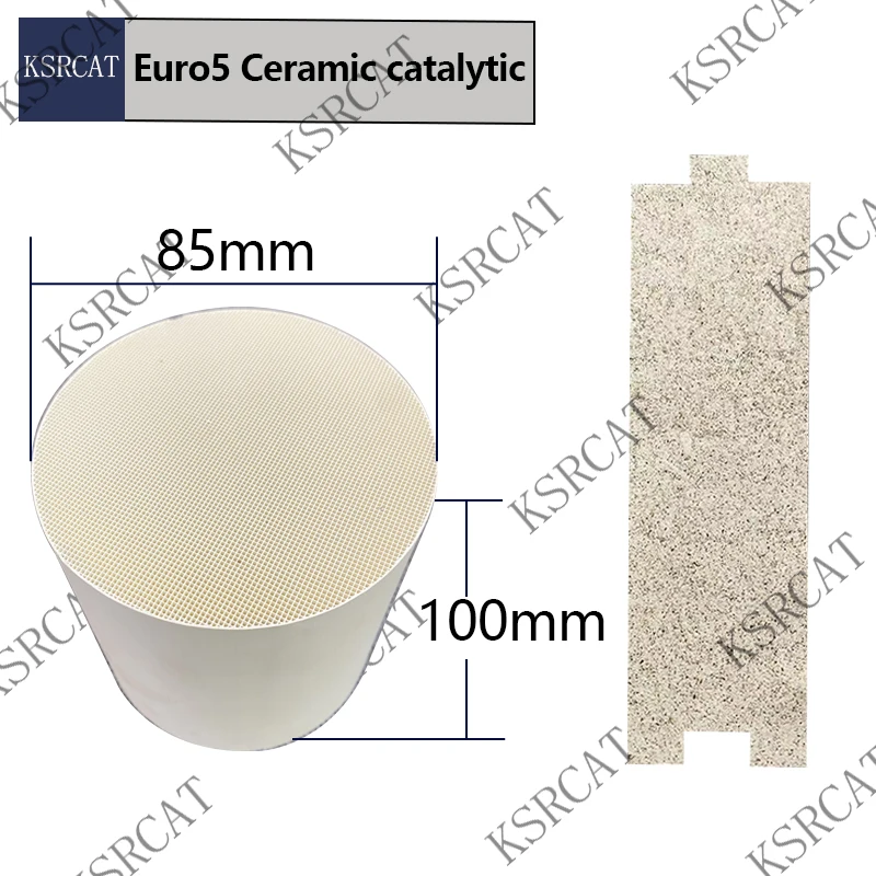 Universal 85*100mm 400cpsi Catalytic Converter EURO 6 Ceramic Honeycomb Catalyst FOR CARS Exhaust System
Universal 85*100mm 400cpsi Catalytic Converter EURO 6 Ceramic Honeycomb Catalyst FOR CARS Exhaust System
