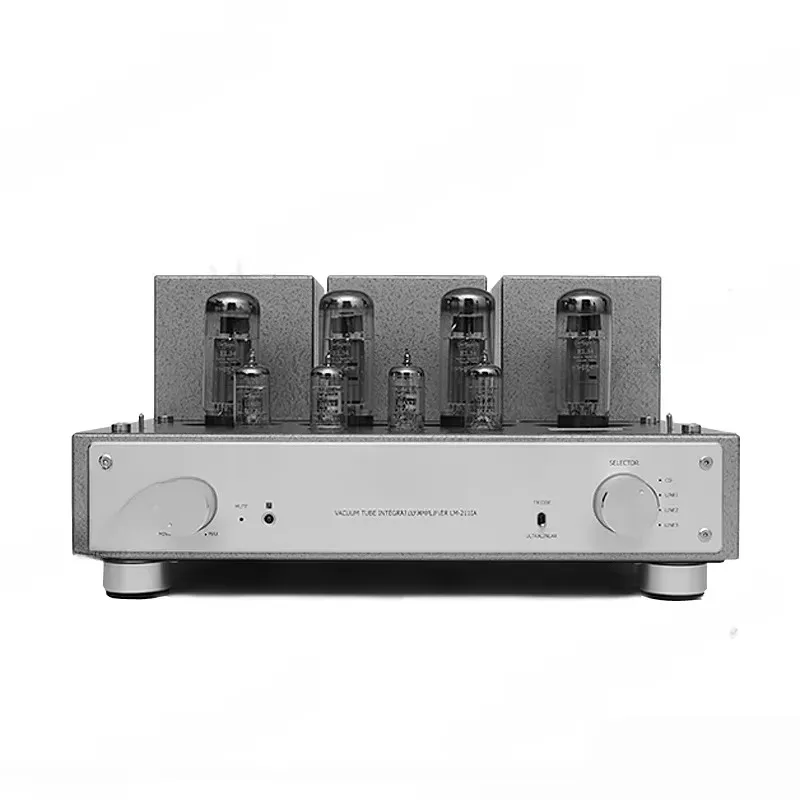 Line Tube Magnetic Amplifier LM-211IA Integrated EL34*4 Push-Pull Remote Control Tube Amplifier 32W*2(Ultralinear) 15W*2(Triode)
Line Tube Magnetic Amplifier LM-211IA Integrated EL34*4 Push-Pull Remote Control Tube Amplifier 32W*2(Ultralinear) 15W*2(Triode)