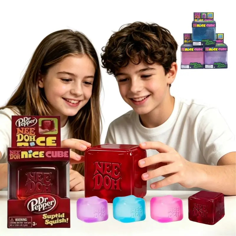 Игрушка для снятия тревоги S1 Dr Pepper x Nee Doh, настольная сенсорная игра-антистресс, мягкий сенсорный кубик для снятия тревоги
Игрушка для снятия тревоги S1 Dr Pepper x Nee Doh, настольная сенсорная игра-антистресс, мягкий сенсорный кубик для снятия тревоги