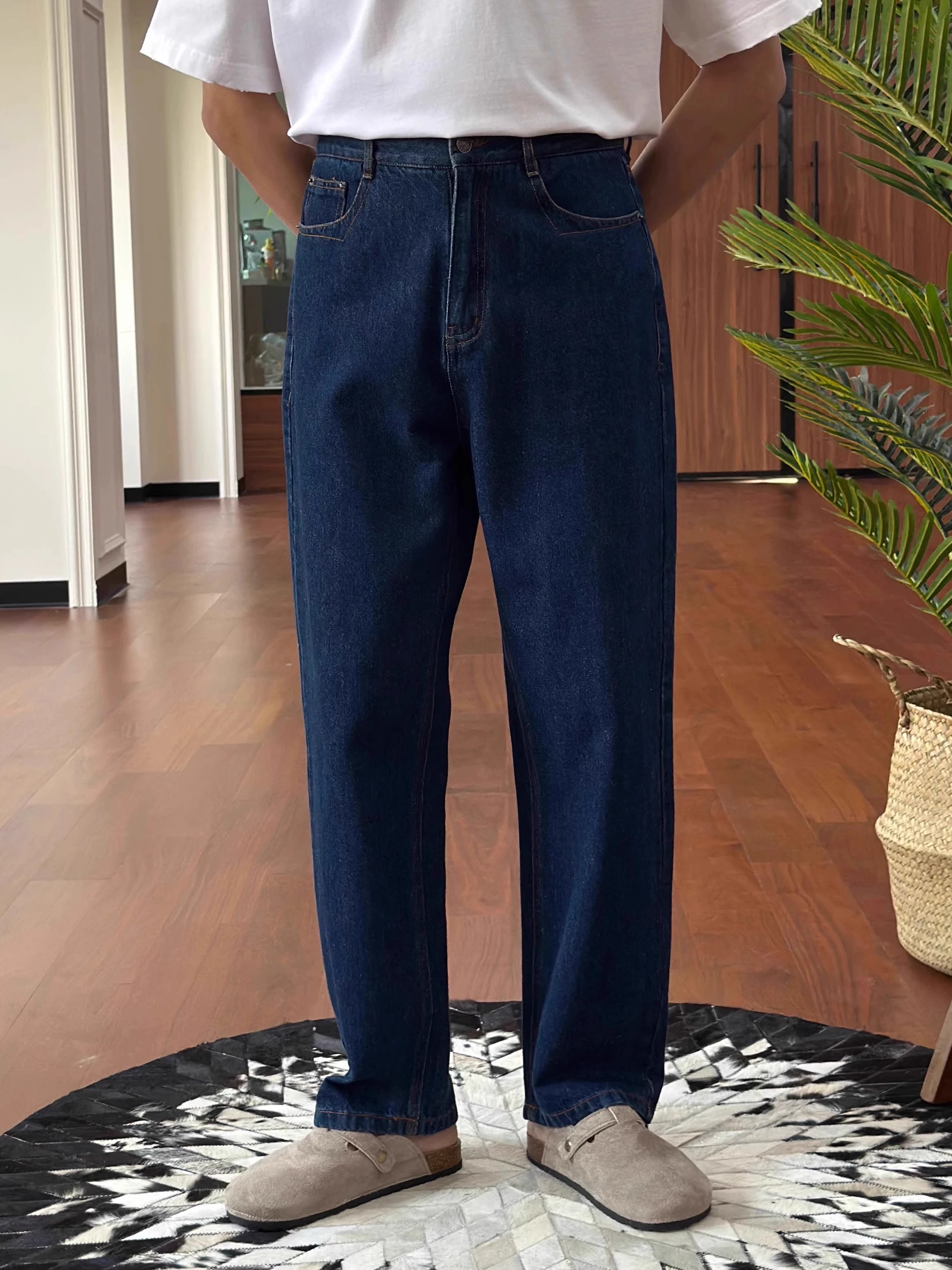Faionable High Waist Straight Leg Men's Jeans Brit Sle Autumn New Arrival Waed out Premium Sensation Versatile Long T...
Faionable High Waist Straight Leg Men's Jeans Brit Sle Autumn New Arrival Waed out Premium Sensation Versatile Long T...