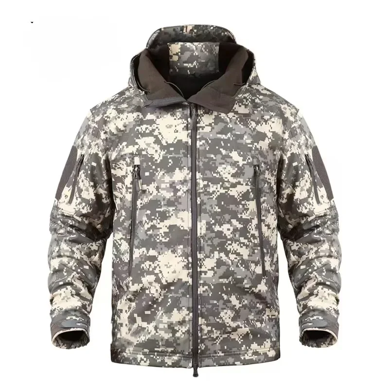 Hiking Jackets Autumn Men's Camouflage Fleece Jackets Tactical Clothing 2024 Men Camouflage Windbreakers
Hiking Jackets Autumn Men's Camouflage Fleece Jackets Tactical Clothing 2024 Men Camouflage Windbreakers