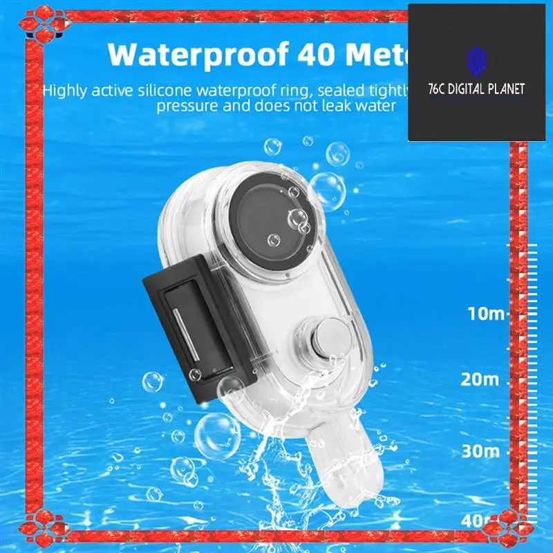 24-Hour Delivery 40M Waterproof Camera Protective Housing Case Underwater Diving Protective Shell For Insta 360 Go 3 GO3S Action
24-Hour Delivery 40M Waterproof Camera Protective Housing Case Underwater Diving Protective Shell For Insta 360 Go 3 GO3S Action