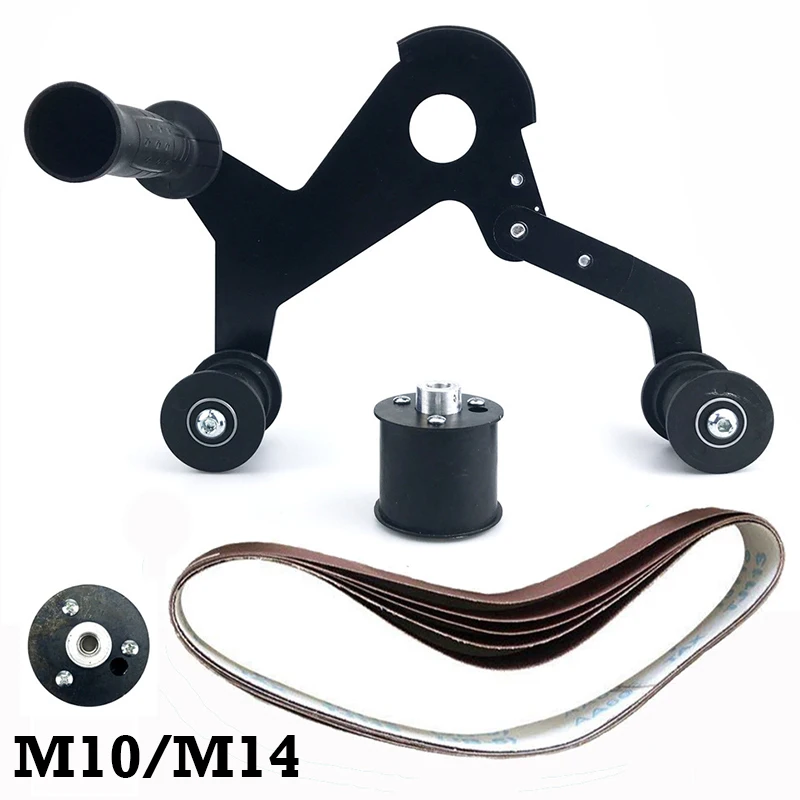 M10/14 Multifunction Angle Grinder To Belt Sander Adapter DIY Sanding Grinding Polishing Machine Parts Power Tool Accessories
M10/14 Multifunction Angle Grinder To Belt Sander Adapter DIY Sanding Grinding Polishing Machine Parts Power Tool Accessories