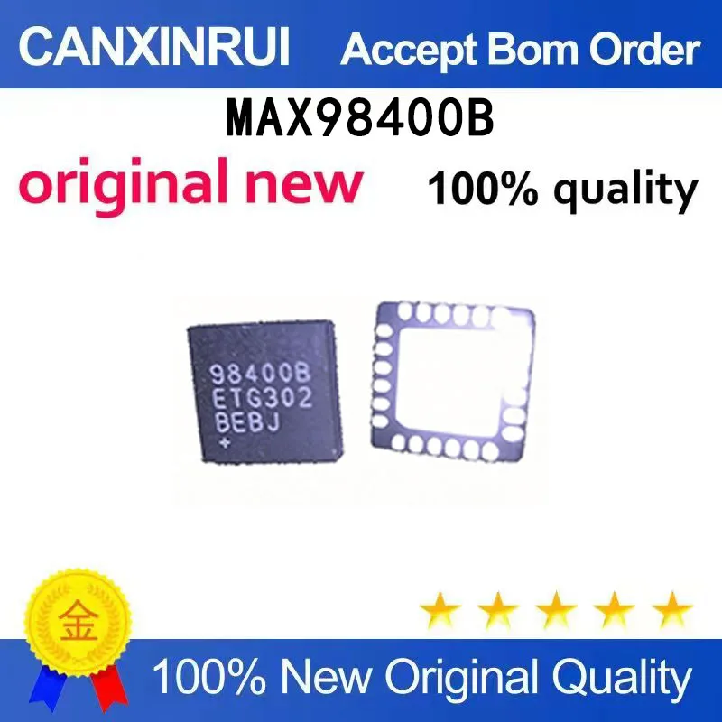 (5-100 pieces)Brand new original MAX98400BETG+T MAX98400B 98400B QFN24
(5-100 pieces)Brand new original MAX98400BETG+T MAX98400B 98400B QFN24