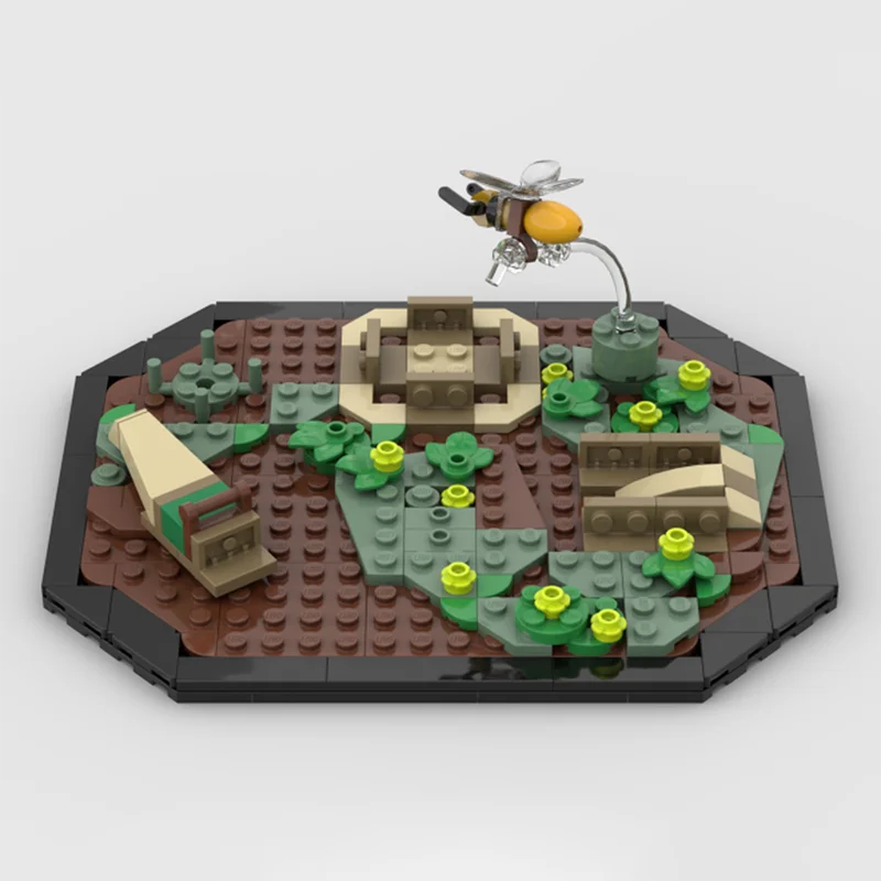 1045PCS MOC Creative Model Insect Collection Base Technology DIY Assembly Building Blocks Display Birthday Gift Decoration Set
1045PCS MOC Creative Model Insect Collection Base Technology DIY Assembly Building Blocks Display Birthday Gift Decoration Set