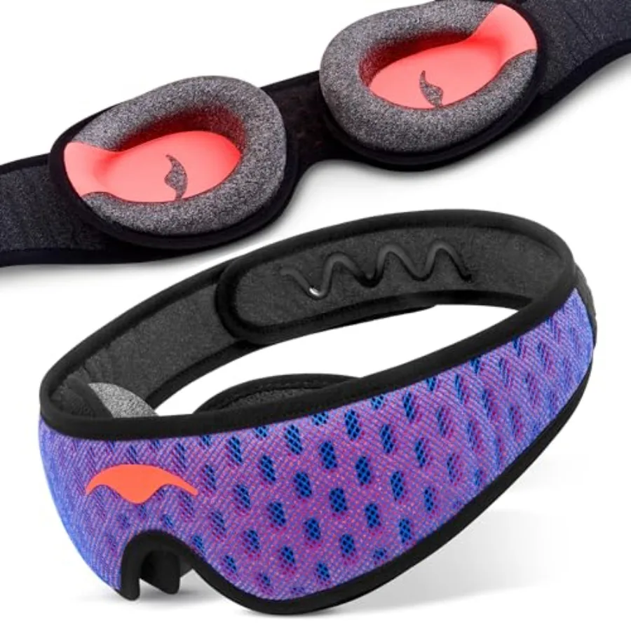Manta Pro Sleep Mask - 100 Light Blocking Sleep Mask for Side Sleepers, Breathable and Comfortable, Spacious Zero Pressure for
Manta Pro Sleep Mask - 100 Light Blocking Sleep Mask for Side Sleepers, Breathable and Comfortable, Spacious Zero Pressure for