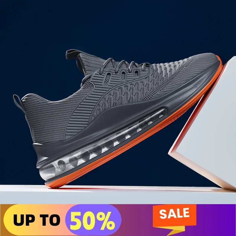 NEW Men Sports Running Shoes Casual Marathon Sneakers Breathable Lightweight Comfortable Luxury Men Athletic AirCushion Sneakers
NEW Men Sports Running Shoes Casual Marathon Sneakers Breathable Lightweight Comfortable Luxury Men Athletic AirCushion Sneakers