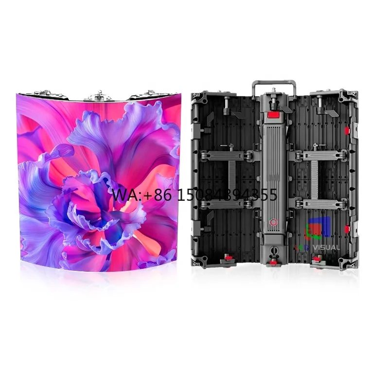 HD Led Screen Pantalla Led Curved Stage Indoor Outdoor Flexible Rental LED Display Video Wall
HD Led Screen Pantalla Led Curved Stage Indoor Outdoor Flexible Rental LED Display Video Wall