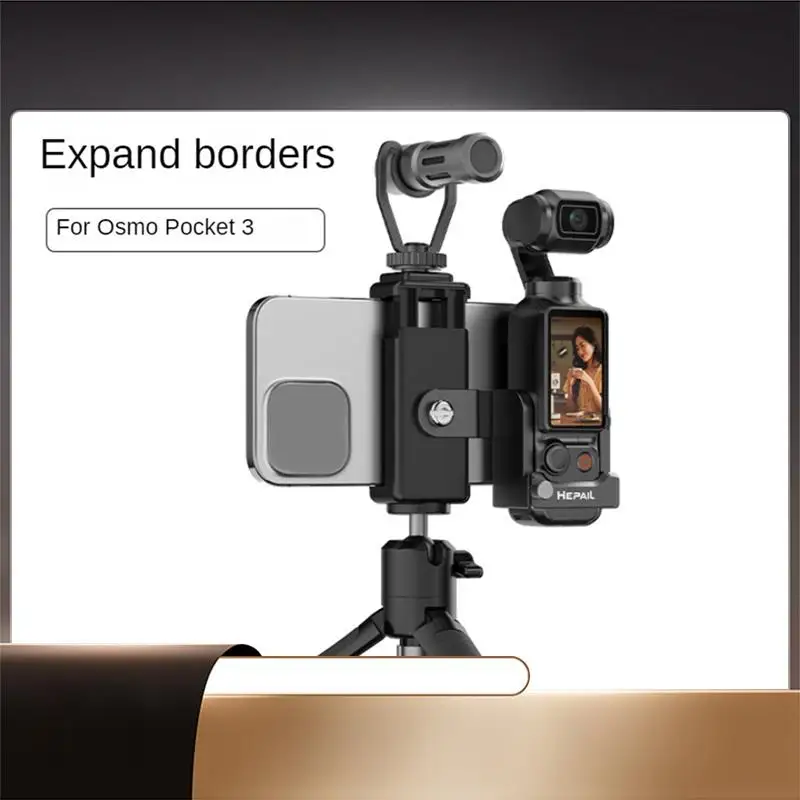 Hepail Multifunction Extension Handle Bracket For Dji Osmo Pocket 3 Gimbal Camera Phone Holder Expansion Adapter Replacement-N35
Hepail Multifunction Extension Handle Bracket For Dji Osmo Pocket 3 Gimbal Camera Phone Holder Expansion Adapter Replacement-N35