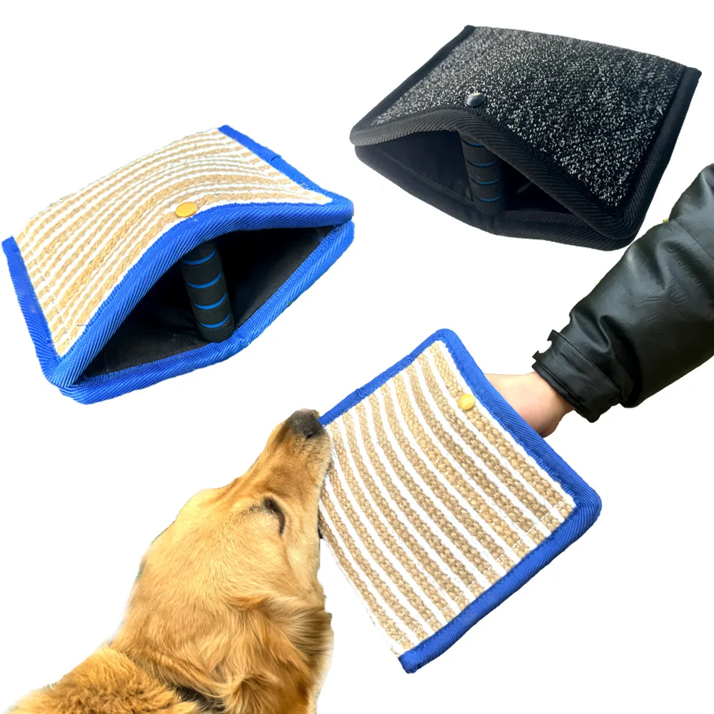 Dog Toys Interactive Dog Bite Pillow Durable Jute Single Handle Chew Toy Training Bite Target for Dogs Suitable for Pet Training
Dog Toys Interactive Dog Bite Pillow Durable Jute Single Handle Chew Toy Training Bite Target for Dogs Suitable for Pet Training