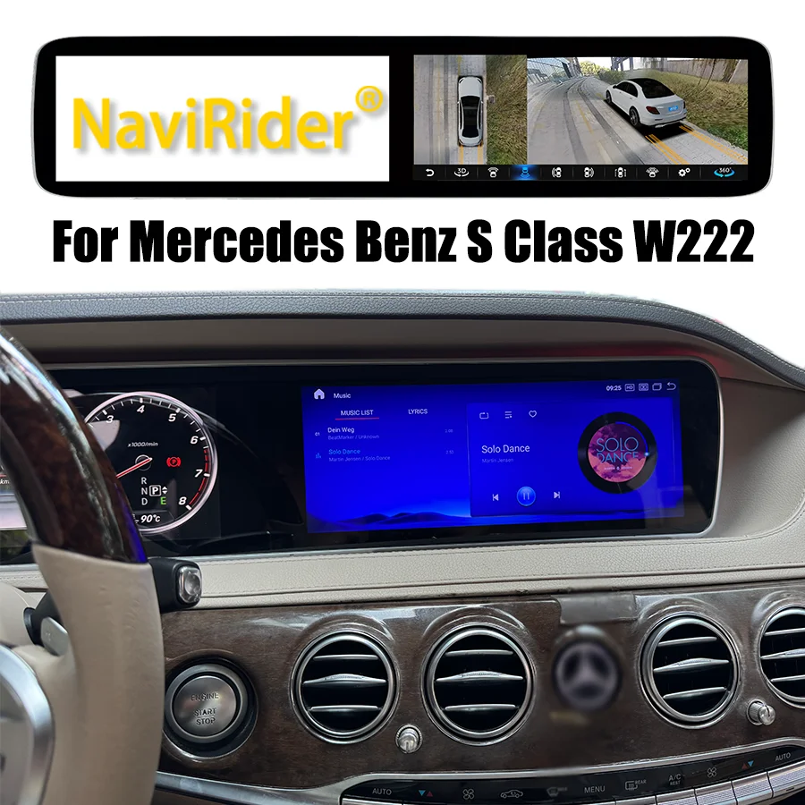 S 12.3" Car Multimedia Video Player For Mercedes Benz S-Class W222 2014-2018 Wireless Carplay GPS Navi Android Auto Head Unit
S 12.3" Car Multimedia Video Player For Mercedes Benz S-Class W222 2014-2018 Wireless Carplay GPS Navi Android Auto Head Unit