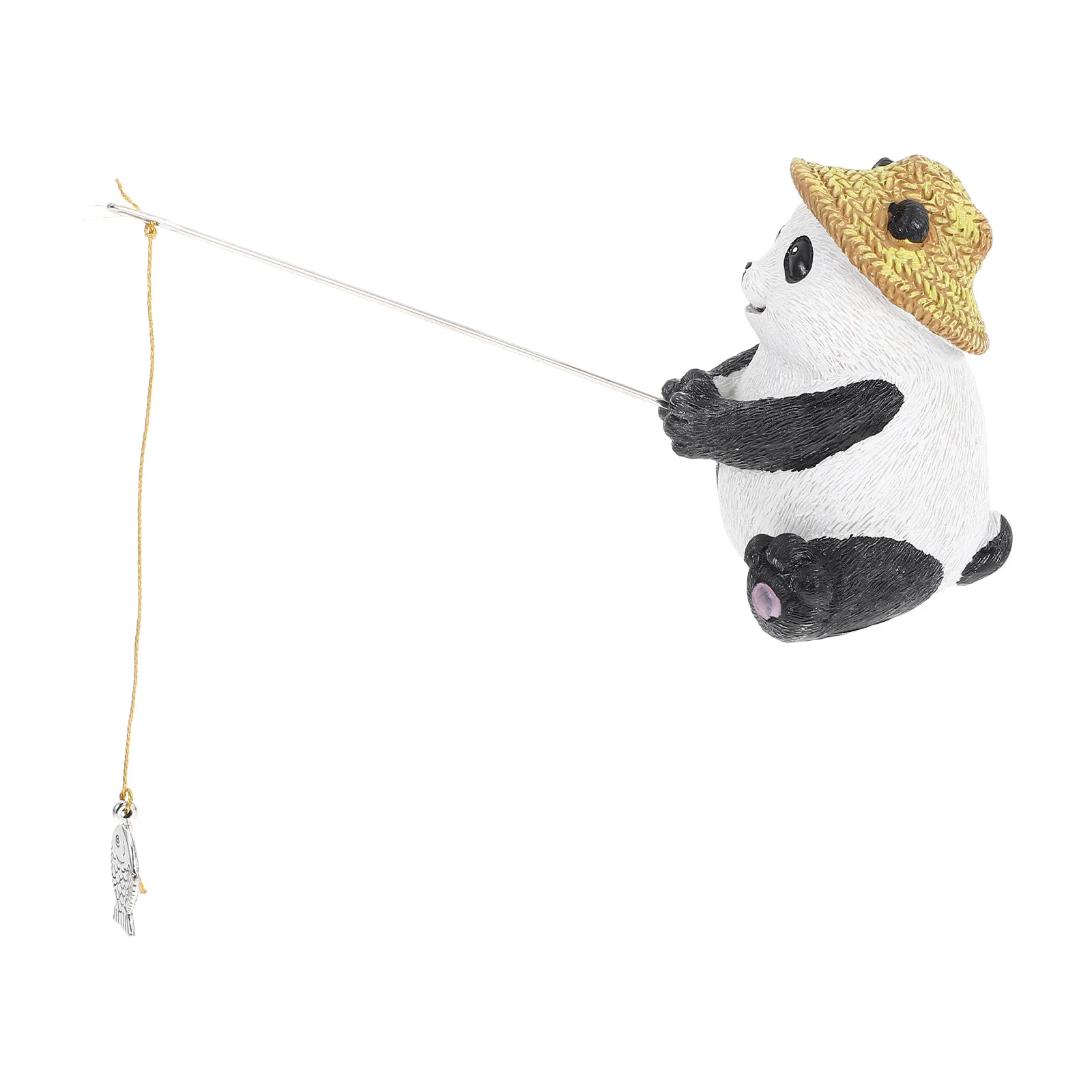 Garden Panda Fishing Statue Resin Animal Decor Delicate Adorable Garden Yard Pond Balcony Rockery Animal Shaped Ornament
Garden Panda Fishing Statue Resin Animal Decor Delicate Adorable Garden Yard Pond Balcony Rockery Animal Shaped Ornament