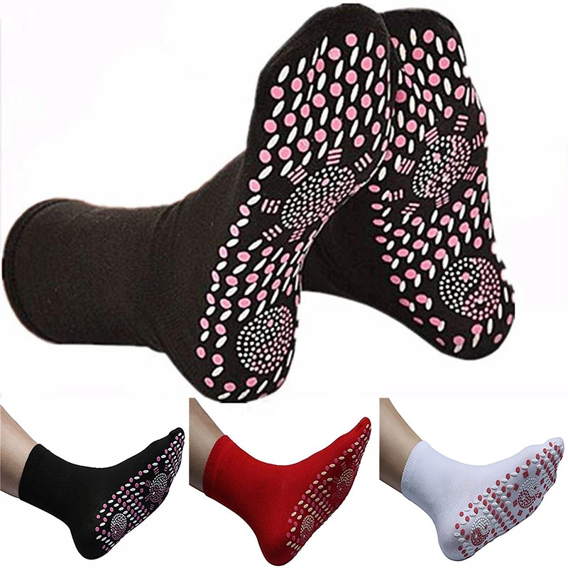 1 Pair Self Heating Socks Men Women Foot Massage Pression Self Heated Elastic Socks Winter Warm Non Slip Sports Short Sock
1 Pair Self Heating Socks Men Women Foot Massage Pression Self Heated Elastic Socks Winter Warm Non Slip Sports Short Sock