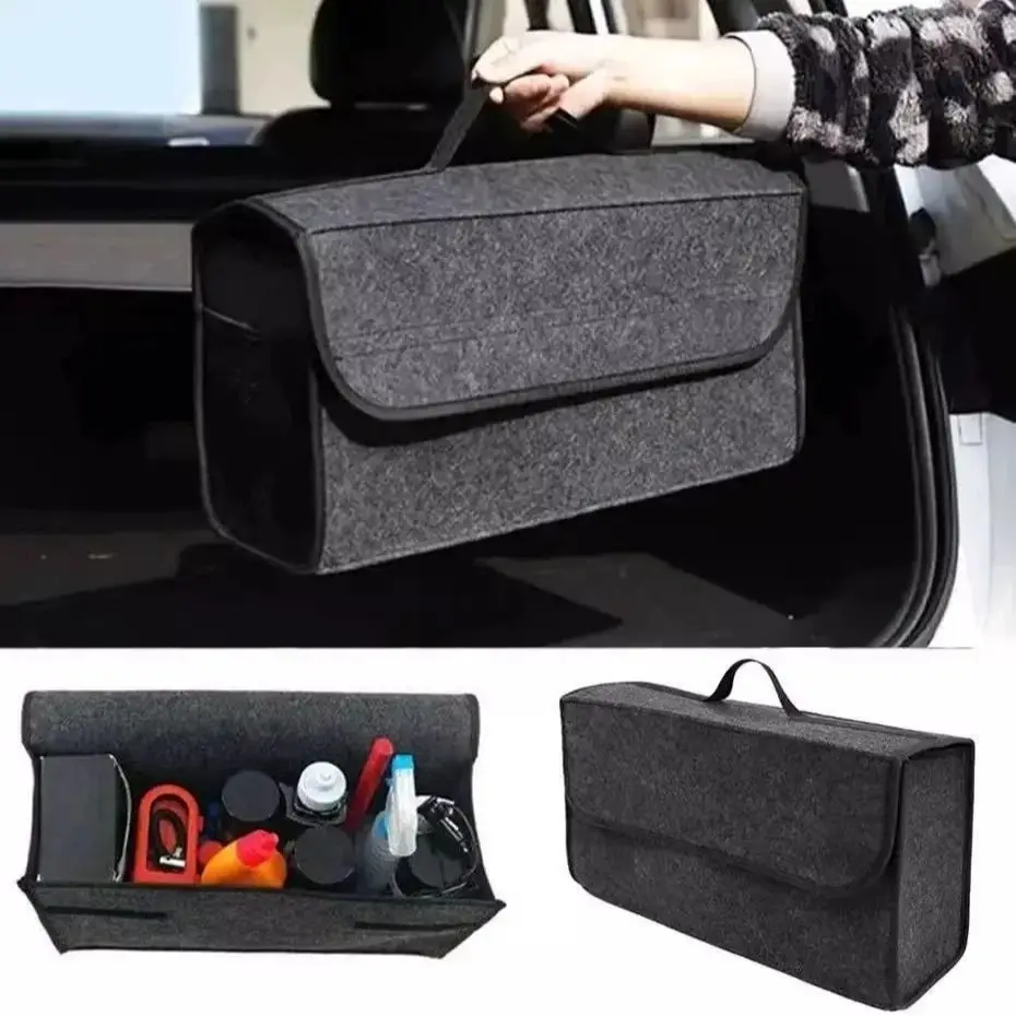 1PC Dark Gray Car Felt Storage Box Car Storage Bag Enlarged and Thickened Soft Felt Storage Box Household Storage Box
1PC Dark Gray Car Felt Storage Box Car Storage Bag Enlarged and Thickened Soft Felt Storage Box Household Storage Box