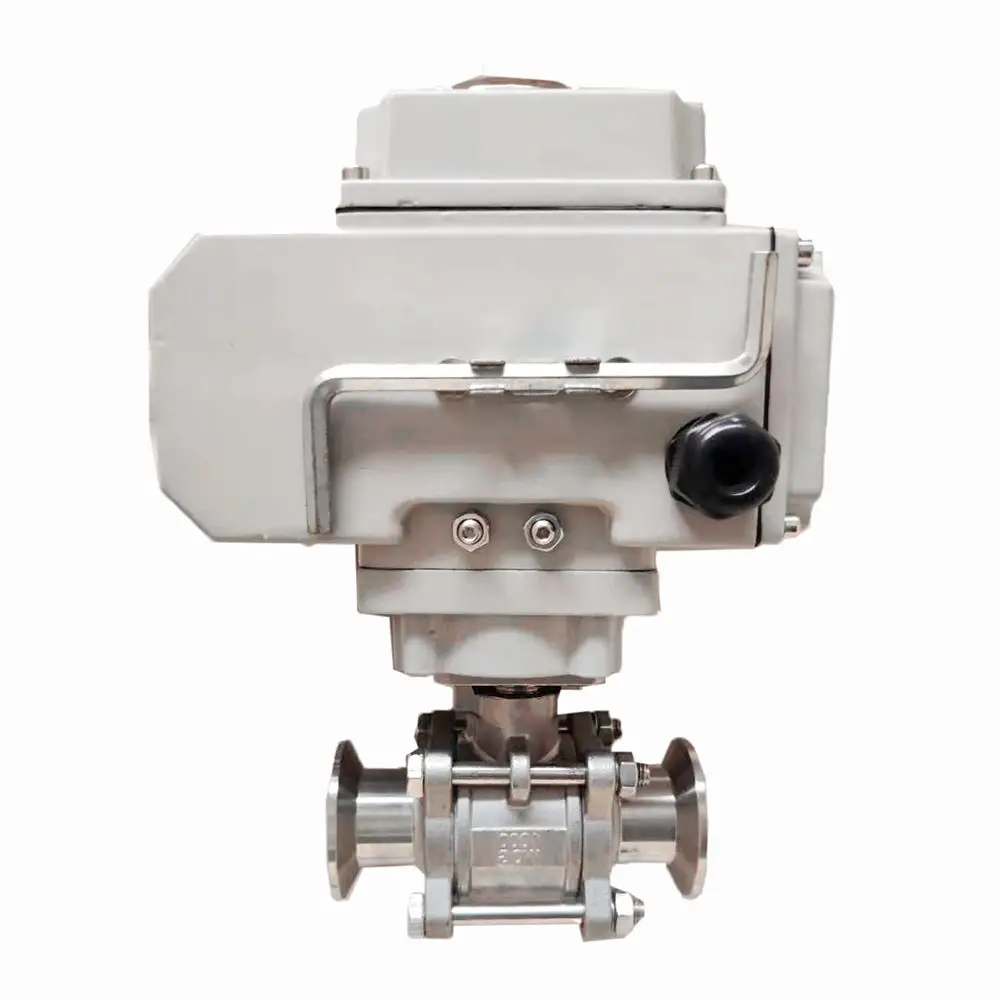 Φ19 Stainless Steel High Platform Motorized Ball Valve 220VAC Tri-Clamp Ferrule Type Electric Ball Valves
Φ19 Stainless Steel High Platform Motorized Ball Valve 220VAC Tri-Clamp Ferrule Type Electric Ball Valves