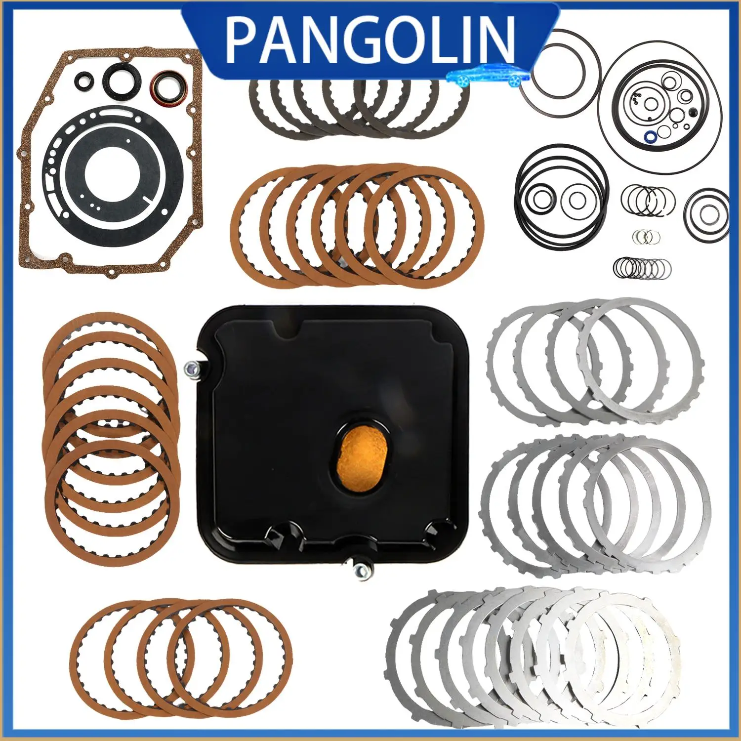 Комплект для восстановления Master коробки передач PANGOLIN 42RLE для Jeep Dodge Chrysler Mitsubishi 2003-Up с прокладками, фрикционные стальные пластины
Комплект для восстановления Master коробки передач PANGOLIN 42RLE для Jeep Dodge Chrysler Mitsubishi 2003-Up с прокладками, фрикционные стальные пластины