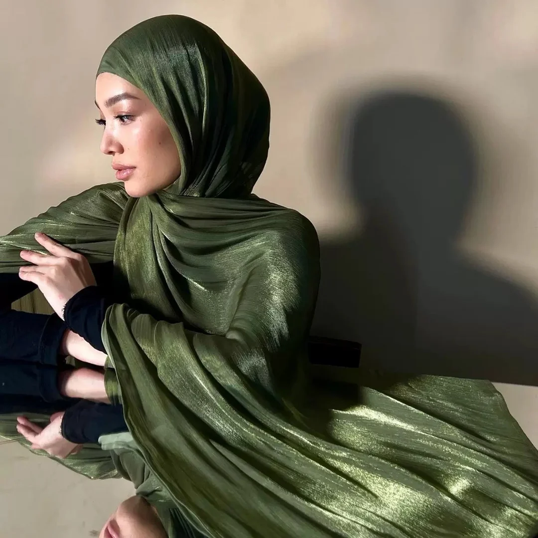 Summer Silk Like Scarf Women Long Wraps Shiny Head Scarf Hair Cover Turban Hijab Muslim Scarf
Summer Silk Like Scarf Women Long Wraps Shiny Head Scarf Hair Cover Turban Hijab Muslim Scarf
