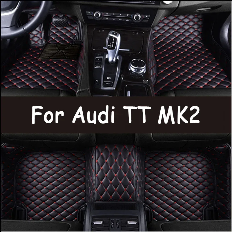 Изготовленные на заказ автомобильные коврики для Audi TT MK2 2008 2009 2010 2011 2012, авто роскошные кожаные мужские и женские автомобильные коврики с полным покрытием
Изготовленные на заказ автомобильные коврики для Audi TT MK2 2008 2009 2010 2011 2012, авто роскошные кожаные мужские и женские автомобильные коврики с полным покрытием