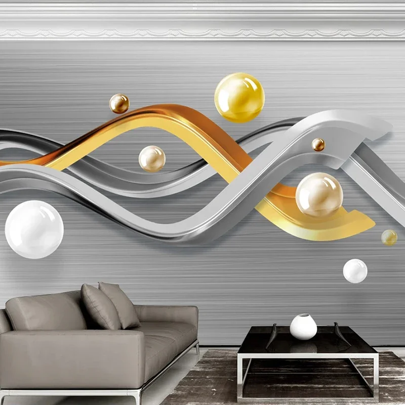 Custom 3D Stereoscopic Geometric Circle Ball Modern Large Mural Living Room Sofa TV Background Wall Art Decor Painting Wallpaper
Custom 3D Stereoscopic Geometric Circle Ball Modern Large Mural Living Room Sofa TV Background Wall Art Decor Painting Wallpaper