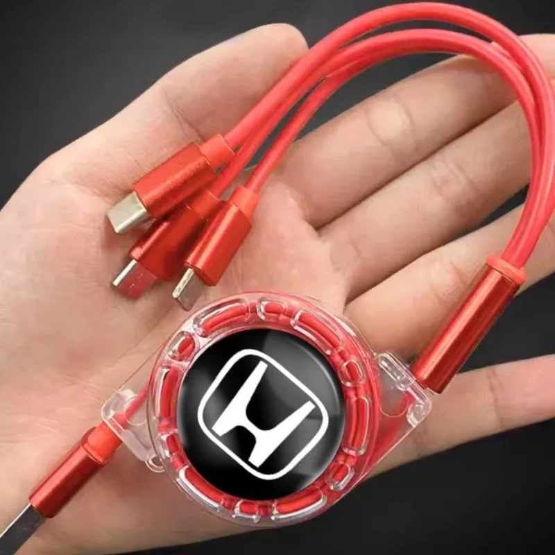 3 In 1 Micro USB Type C Charging Cable Multi Charger For Honda Civic Accord Fit Jazz CRV BRV HRV Insight Pilot Passport TYPE-R
3 In 1 Micro USB Type C Charging Cable Multi Charger For Honda Civic Accord Fit Jazz CRV BRV HRV Insight Pilot Passport TYPE-R