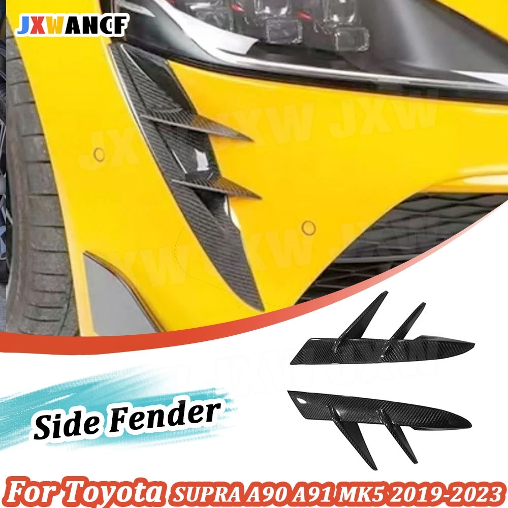 JXWANCF Car Side Spoiler Splitter for Toyota SUPRA A90 A91 MK5 2019-2023 Front Bumper Fins Splitters Trim Carbon Fiber
JXWANCF Car Side Spoiler Splitter for Toyota SUPRA A90 A91 MK5 2019-2023 Front Bumper Fins Splitters Trim Carbon Fiber