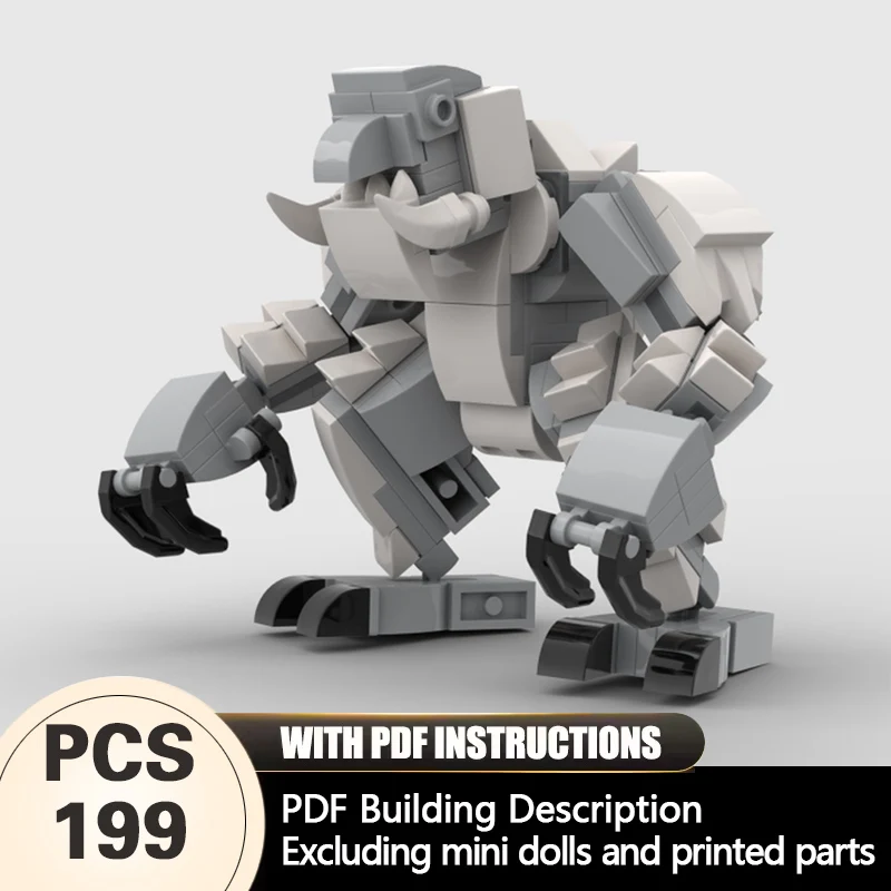 Creators Animal Series Model MOC Building Bricks Mountain Troll Modular Technology Gifts Holiday Assemble Children Toys Suit
Creators Animal Series Model MOC Building Bricks Mountain Troll Modular Technology Gifts Holiday Assemble Children Toys Suit