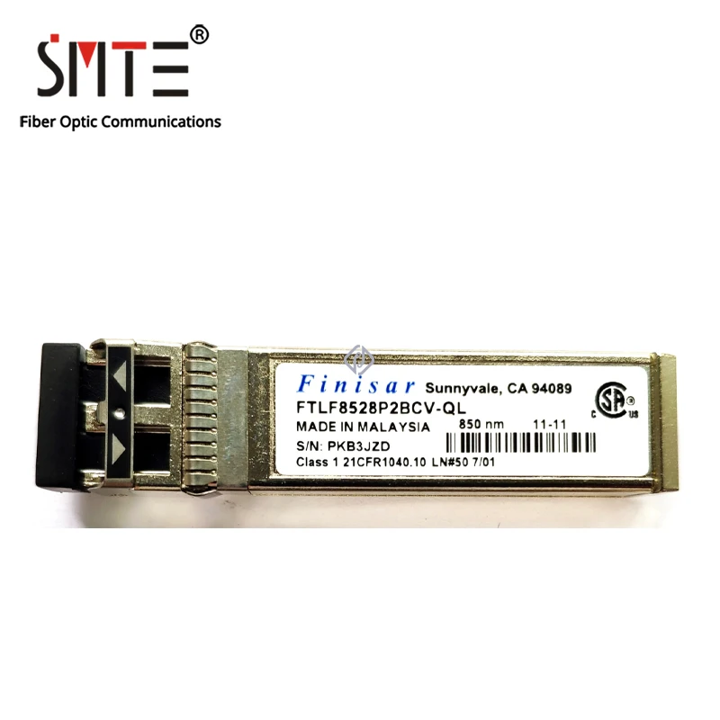 FINISAR FTLF8528P2BCV-QL 8G 850nm Multimode SFP LC Fiber Optical Module Transceiver Original
FINISAR FTLF8528P2BCV-QL 8G 850nm Multimode SFP LC Fiber Optical Module Transceiver Original