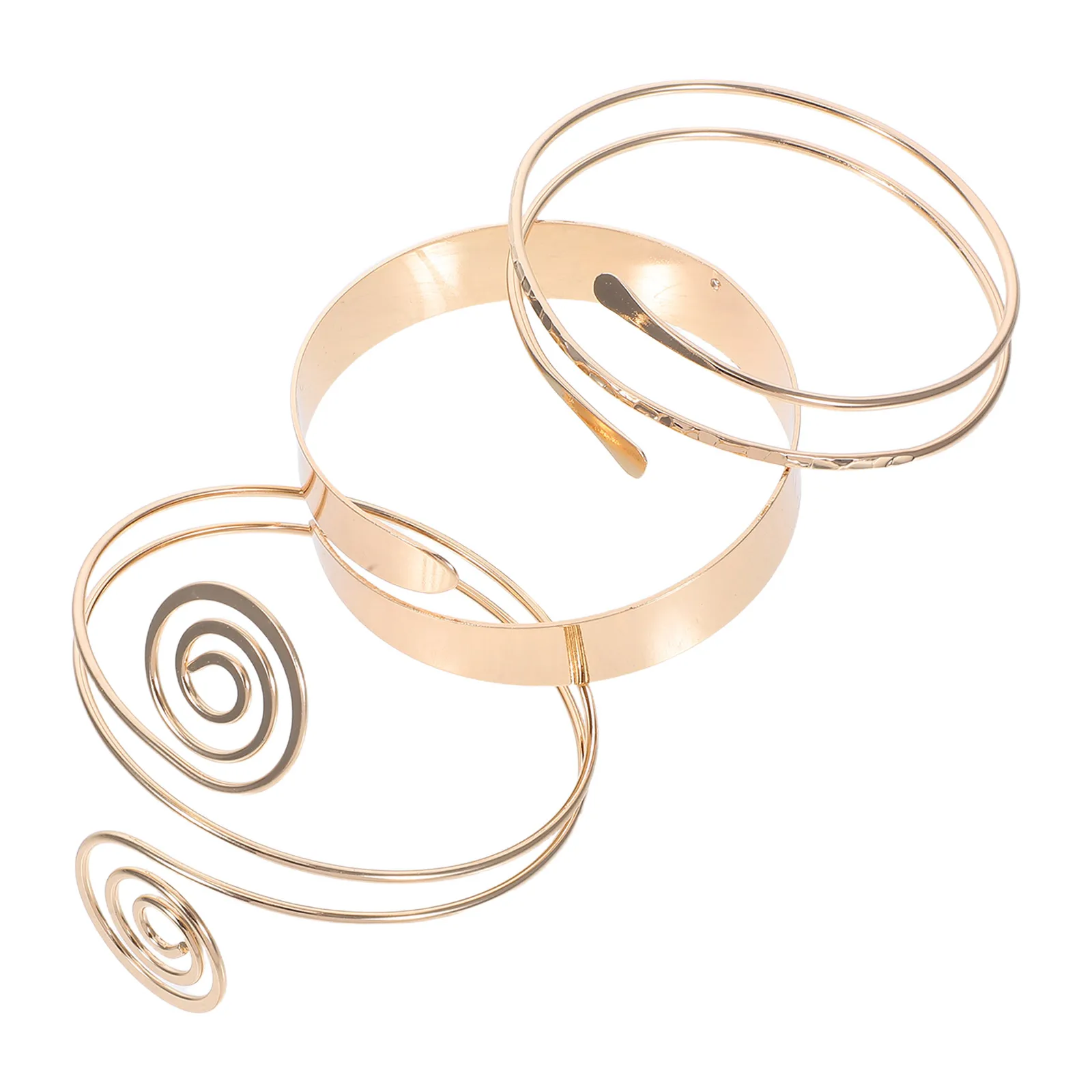 3pcs Arm Cuffs For Women Bracelet Set Durable Polished Elegant Arm Cuff Women Upper Bangle Gifts Jewelry
3pcs Arm Cuffs For Women Bracelet Set Durable Polished Elegant Arm Cuff Women Upper Bangle Gifts Jewelry