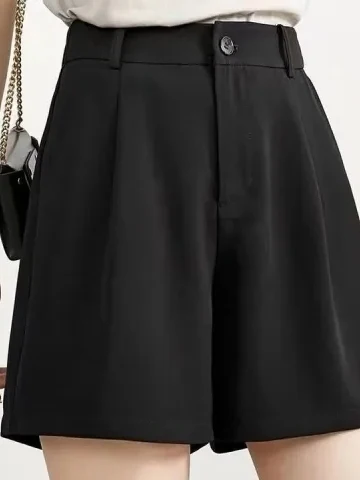 High Waist Black Slimming Thin Suit Pants Summer New Style Casual Loose Fit Versatile Value for Money plus Size Women's Trousers
High Waist Black Slimming Thin Suit Pants Summer New Style Casual Loose Fit Versatile Value for Money plus Size Women's Trousers