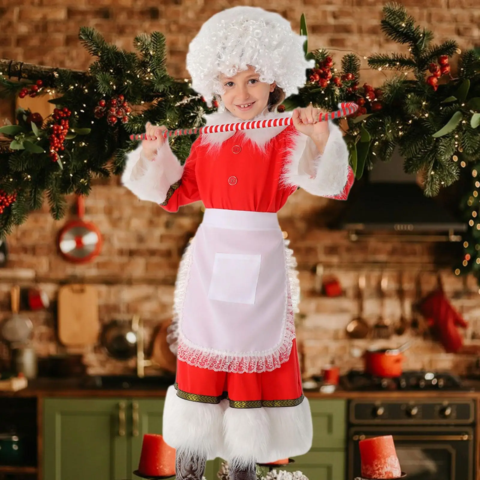 Костюм Санты, платье с длинными рукавами, осень-зима, модный удобный рождественский наряд для девочек, ночной клуб, вечерние ролевые игры
Костюм Санты, платье с длинными рукавами, осень-зима, модный удобный рождественский наряд для девочек, ночной клуб, вечерние ролевые игры