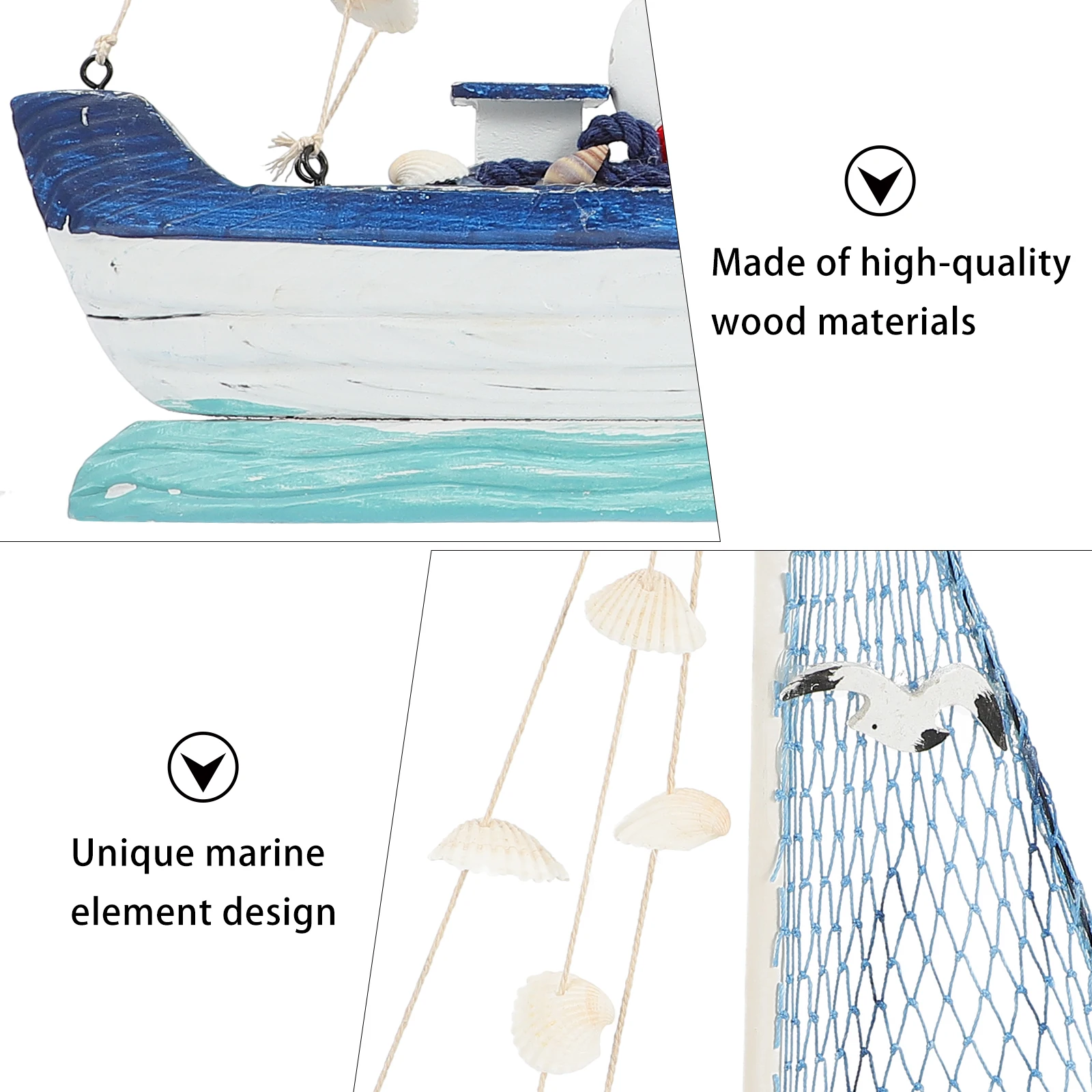 Wooden Sailboat Model Decoration for Desktop Living Room Bedroom Shop Nautical Theme Boat nament Eco Friendly Practical High
Wooden Sailboat Model Decoration for Desktop Living Room Bedroom Shop Nautical Theme Boat nament Eco Friendly Practical High