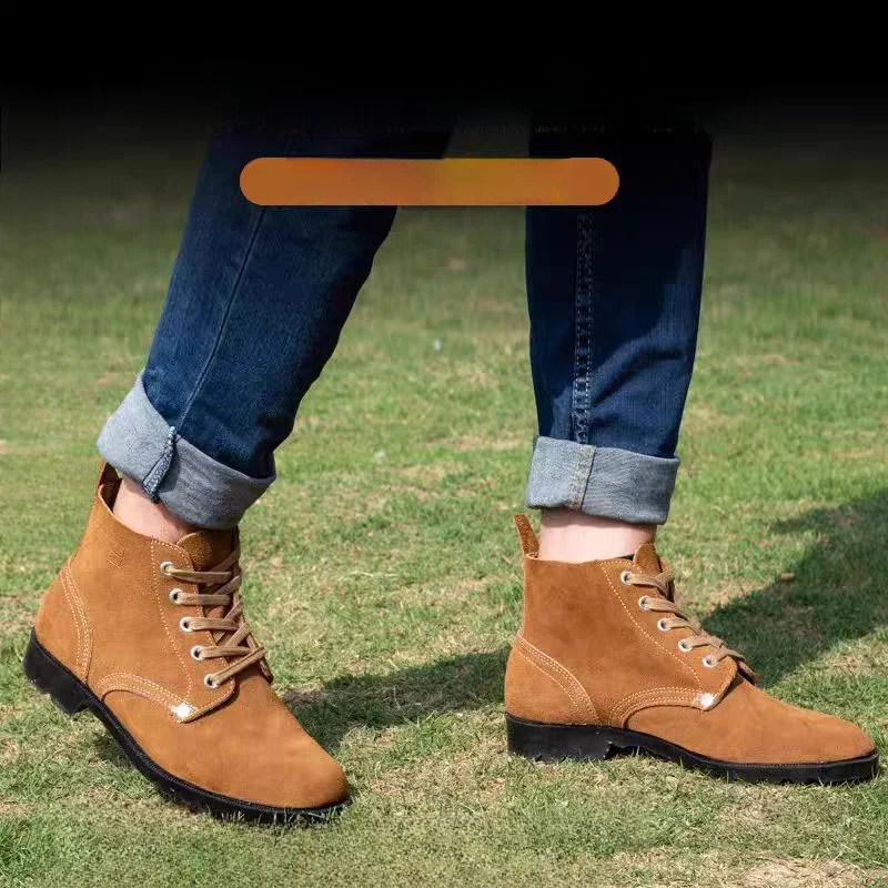 Lightweight Breathable Wool Work oes Spring Autumn Construction Site Welding Work oes Anti Slip Durable Rubber Sole
Lightweight Breathable Wool Work oes Spring Autumn Construction Site Welding Work oes Anti Slip Durable Rubber Sole