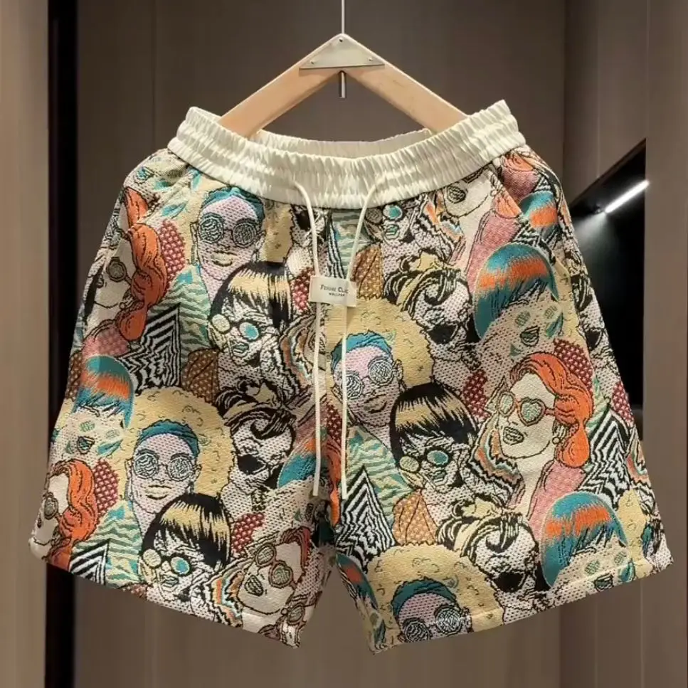 Summer New American Woven Pattern Casual Men's ort orts Spor Loose Couple Five-Quarter Pants Breathable Lightweight Pol...
Summer New American Woven Pattern Casual Men's ort orts Spor Loose Couple Five-Quarter Pants Breathable Lightweight Pol...