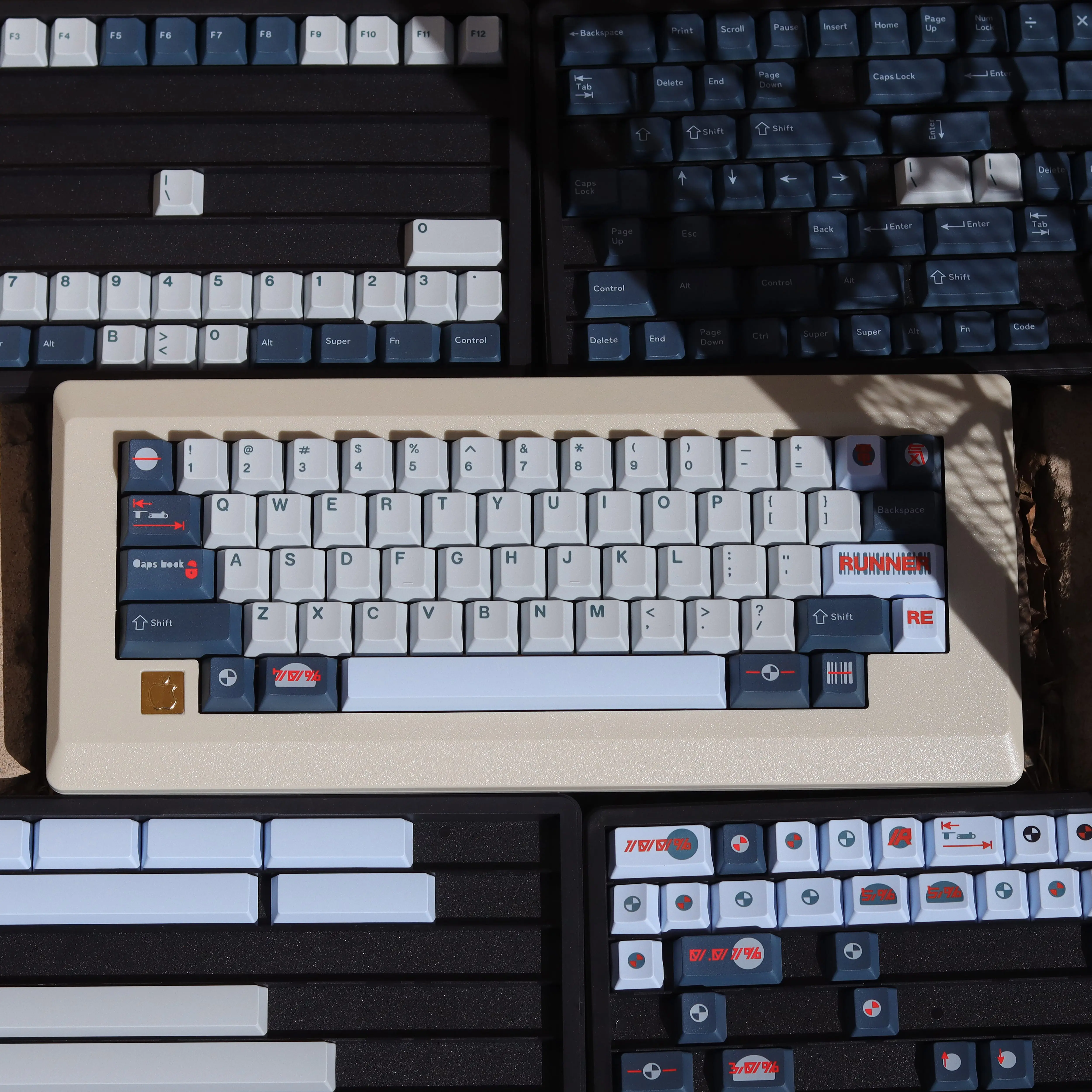 Keebox Runner Electric PBT Mechanical Keyboard Keycaps Dye Sub Cherry Profile Fullset DIY
Keebox Runner Electric PBT Mechanical Keyboard Keycaps Dye Sub Cherry Profile Fullset DIY