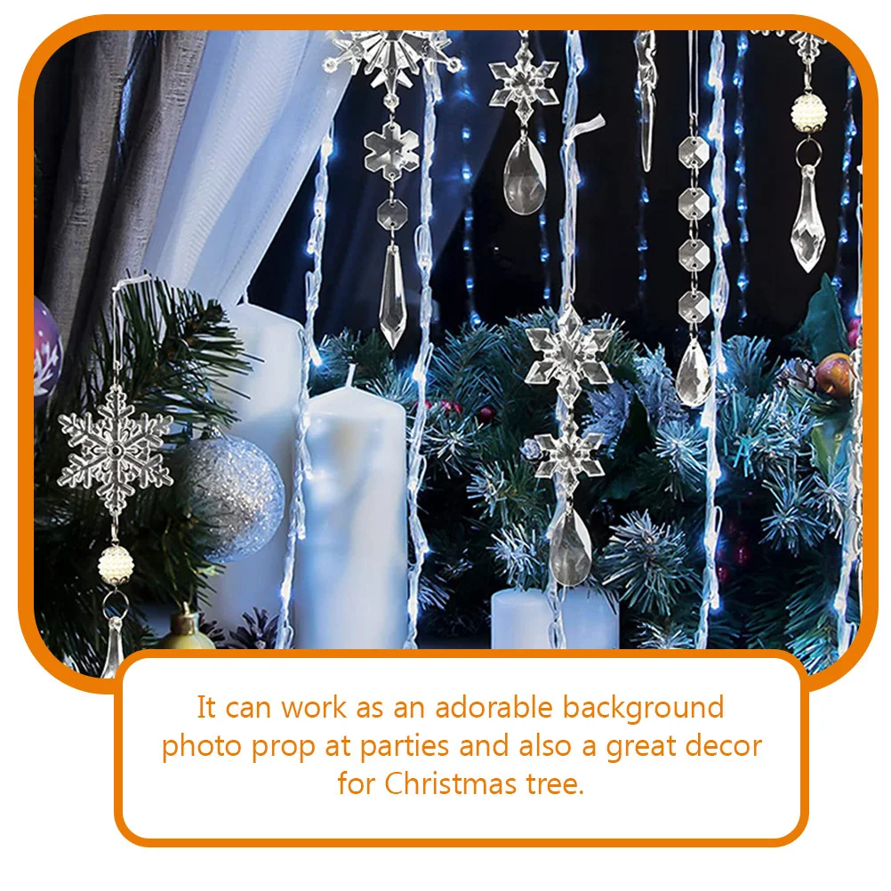 20Pcs Christmas Tree Hanging Snowflake Ornament Xmas Decoration Party Props Christmas Hanging Snowflake Ornament
20Pcs Christmas Tree Hanging Snowflake Ornament Xmas Decoration Party Props Christmas Hanging Snowflake Ornament